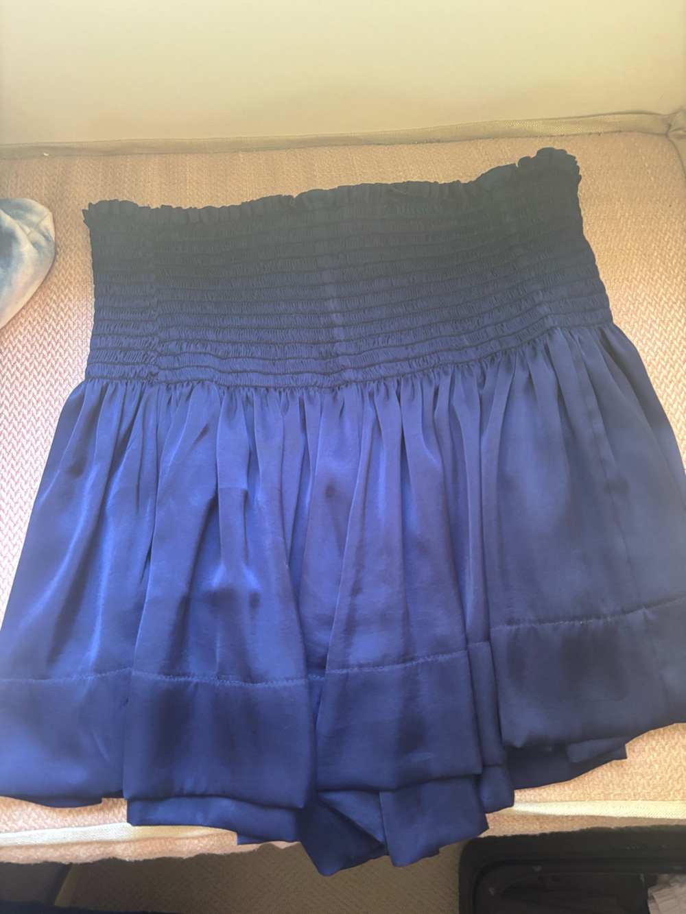 Navy Koch Skirt